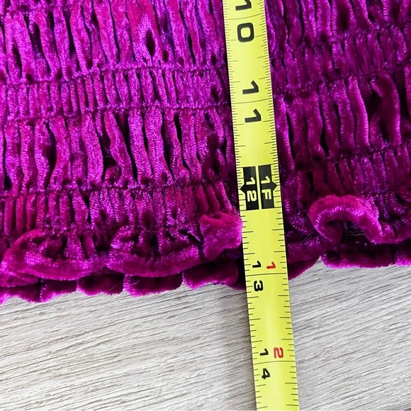 NWT Anthropologie velvet top - Picture 7 of 9